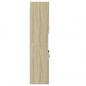Preview: Badezimmerschrank Sonoma-Eiche 30x30x130 cm Holzwerkstoff