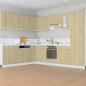 Preview: Schubunterschrank Sonoma-Eiche 60x46x81,5 cm Holzwerkstoff
