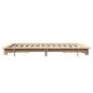 Preview: Massivholzbett ohne Matratze 135x190 cm Kiefernholz