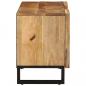 Preview: TV-Schrank 105x34x46 cm Raues Massives Mangoholz