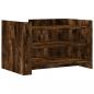 Preview: Couchtisch Räuchereiche 80x50x50 cm Holzwerkstoff