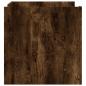 Preview: Couchtisch Räuchereiche 80x50x50 cm Holzwerkstoff
