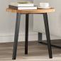 Preview: ARDEBO.de - Tischplatte Rund Ø40x2 cm Massivholz Akazie