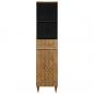 Preview: Badschrank 38x33x160 cm Massivholz Mango