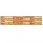 Preview: Tischplatte 120x30x4 cm Rechteckig Massivholz Akazie