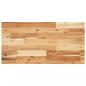 Preview: Tischplatte 100x40x4 cm Rechteckig Massivholz Akazie