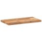 Preview: Tischplatte Rechteckig 40x20x2 cm Massivholz Akazie