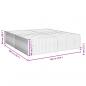 Preview: Bettgestell ohne Matratze Schwarz 180x200 cm Samt