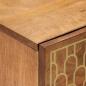 Preview: Nachttische 2 Stk. 40x33x46 cm Massivholz Mango