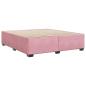 Preview: Bettgestell Rosa 180x200 cm Samt