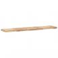Preview: Schweberegale 2 Stk. 120x30x4 cm Massivholz Akazie Unbehandelt
