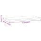 Preview: Wandregale 2 Stk. 75x30x3 cm Silbern Edelstahl