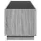 Preview: Couchtisch mit Infinity-LED Grau Sonoma 90x50x50 cm