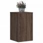 Preview: Pflanzenständer 2 Stk. Braun Eiche 30x30x50 cm Holzwerkstoff