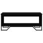 Preview: Couchtisch Schwarz 100x51x40 cm Holzwerkstoff
