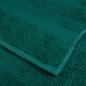 Preview: Premium-Handtücher SOLUND 4 Stk. Grün 100x200 cm 600 g/m²