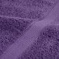 Preview: Premium-Seiftücher SOLUND 10 Stk. Lila 30x30 cm 600 g/m²