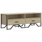 Preview: TV-Schrank Sonoma-Eiche 122x34x41 cm Holzwerkstoff