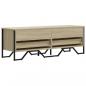 Preview: TV-Schrank Sonoma-Eiche 122x34x41 cm Holzwerkstoff