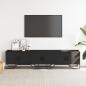Preview: TV-Schrank Schwarz 180x34x41 cm Holzwerkstoff