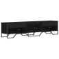 Preview: TV-Schrank Schwarz 180x34x41 cm Holzwerkstoff