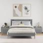 Preview: Wand-Nachttische 2 Stk. Grau Sonoma 45x30x35 cm