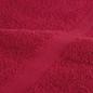 Preview: Premium-Saunatücher SOLUND 2 Stk. Rot 80x200 cm 600 g/m²