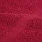 Preview: Premium-Saunatücher SOLUND 10 Stk. Rot 80x200 cm 600 g/m²