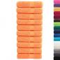 Preview: Premium-Duschtücher SOLUND 10 Stk. Orange 70x140 cm 600 g/m²