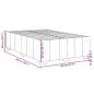 Preview: Bettgestell ohne Matratze Taupe 120x200 cm Stoff