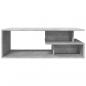 Preview: Couchtisch Betongrau 102x55x35 cm Holzwerkstoff