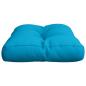 Preview: ARDEBO.de - Palettenkissen Hellblau 60x40x12 cm Stoff
