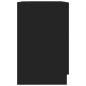 Preview: Waschbeckenunterschrank Schwarz 40x37x59 cm Holzwerkstoff