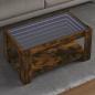 Preview: ARDEBO.de - LED-Couchtisch Räuchereiche 93x53x45 cm Holzwerkstoff