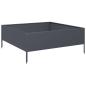 Preview: Hochbeet Anthrazit 100x100x25 cm Stahl