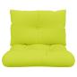 Preview: Palettenkissen 2-tlg. Knallgrün Stoff