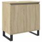 Preview: Badschrank Sonoma-Eiche 58x33x60 cm Holzwerkstoff