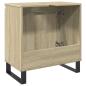 Preview: Badschrank Sonoma-Eiche 58x33x60 cm Holzwerkstoff