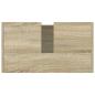 Preview: Badschrank Sonoma-Eiche 58x33x60 cm Holzwerkstoff