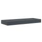 Preview: Waschbecken 120x46x11 cm Mineralguss/Marmorguss Anthrazit
