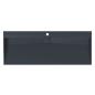 Preview: Waschbecken 120x46x11 cm Mineralguss/Marmorguss Anthrazit