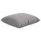 Preview: Sofakissen 4 Stk. Grau 40x40 cm Stoff