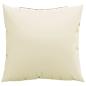 Preview: Sofakissen 4 Stk. Creme 50x50 cm Stoff