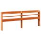 Preview: Massivholzbett ohne Matratze Wachsbraun 180x200 Kiefernholz