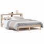 Preview: Massivholzbett ohne Matratze 160x200 cm Kiefernholz