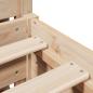 Preview: Massivholzbett ohne Matratze 150x200 cm Kiefernholz