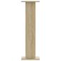 Preview: Pflanzenständer 2 Stk. Sonoma-Eiche 30x30x95 cm Holzwerkstoff