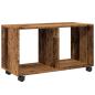 Preview: Rollschrank Altholz-Optik 72x33x42,5 cm Holzwerkstoff