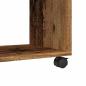 Preview: Rollschrank Altholz-Optik 72x33x42,5 cm Holzwerkstoff