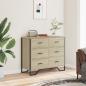 Preview: Kommode Sonoma-Eiche 91x35,5x74,5 cm Holzwerkstoff